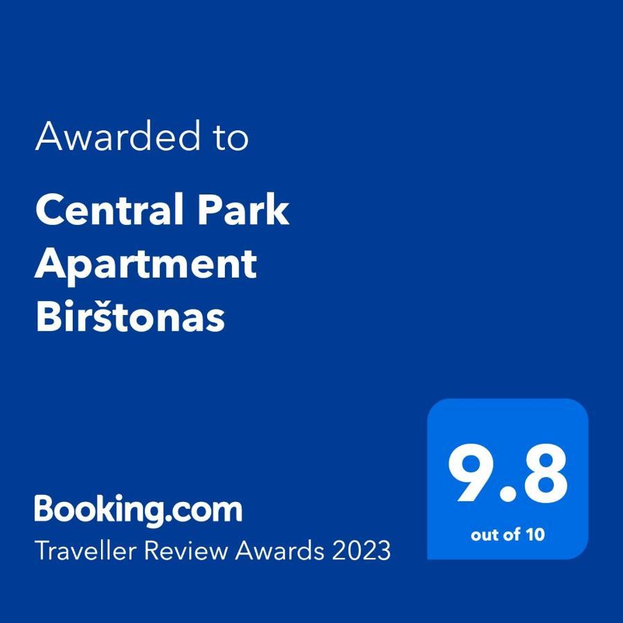 Central Park Apartment Birštonas المظهر الخارجي الصورة